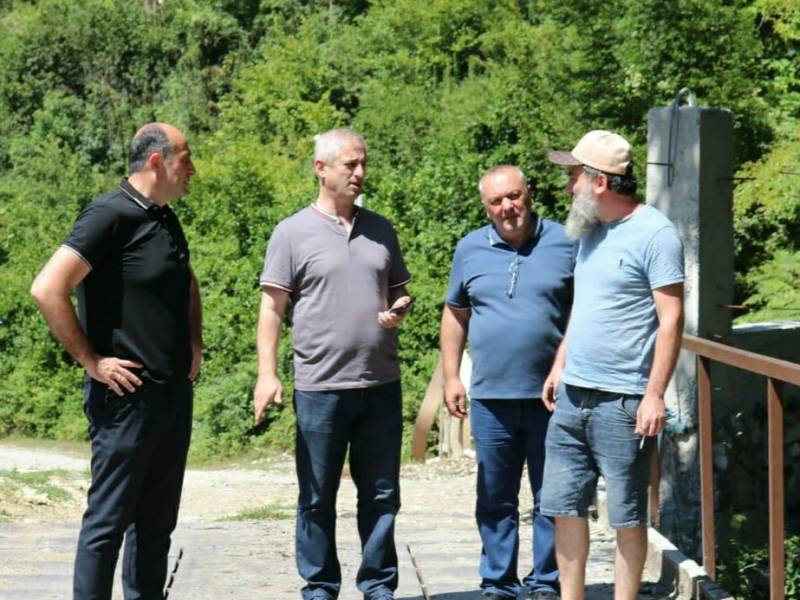 ცაგერის მუნიციპალიტეტში მიმდინარეობს ,,მწვანე თეატრის“ სარეაბილიტაციო სამუშაოები